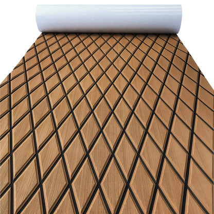 1/4in Dual Color | Diamond Pattern (Small) | TopDek HDPE/EVA Foam Sheet