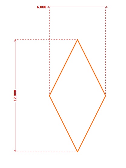 1/4in Dual Color | Diamond Pattern (Large) | TopDek HDPE/EVA Foam Sheet
