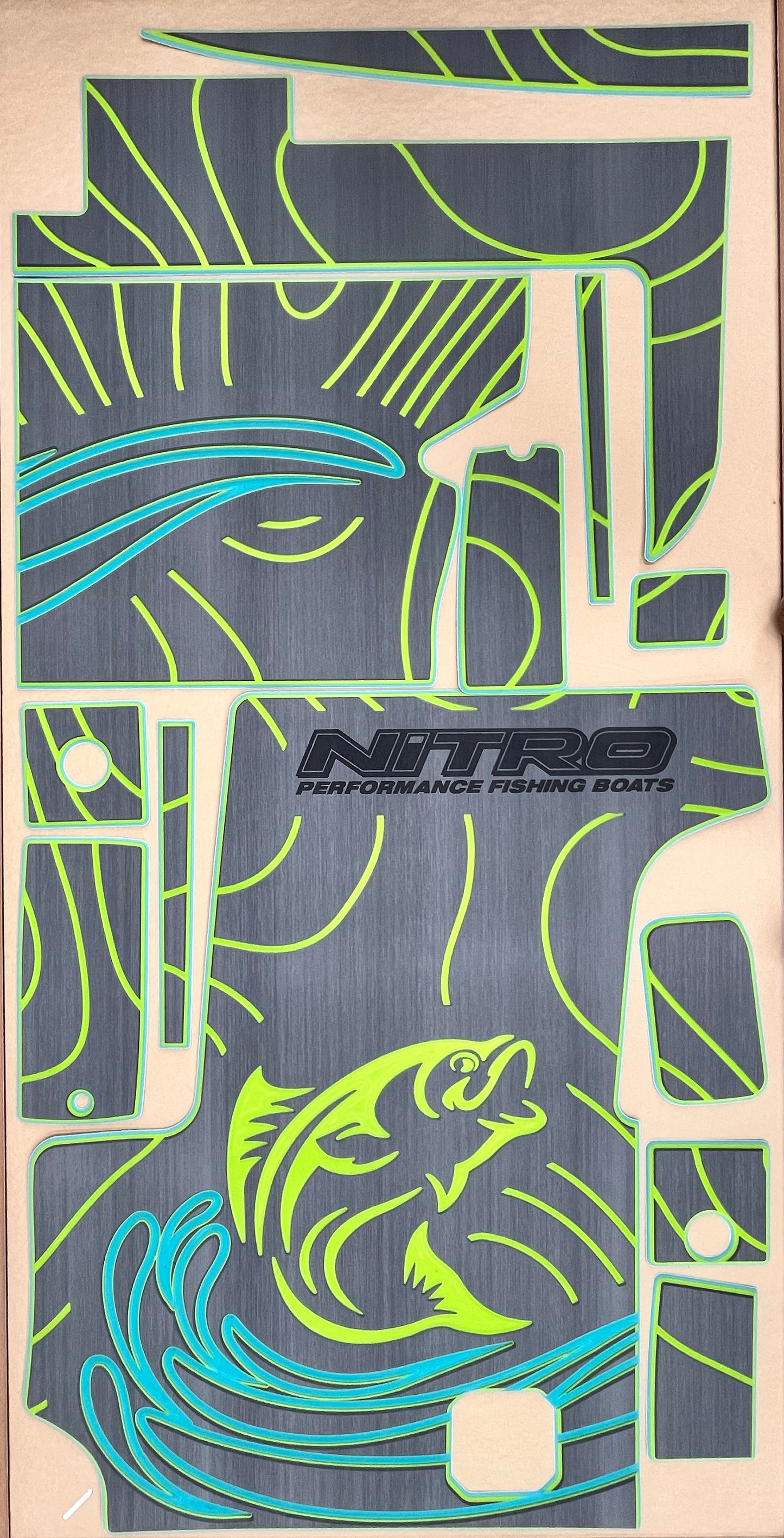 3/8in - Triple Layer [3 Color] | TopDek HDPE/EVA Foam Sheet