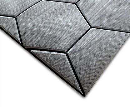1/4in - Dual Layer [2 color] Honeycomb Pattern (Small) | TopDek HDPE/EVA Foam Sheet