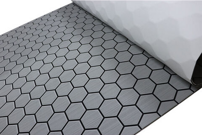 1/4in - Dual Layer [2 color] Honeycomb Pattern (Small) | TopDek HDPE/EVA Foam Sheet